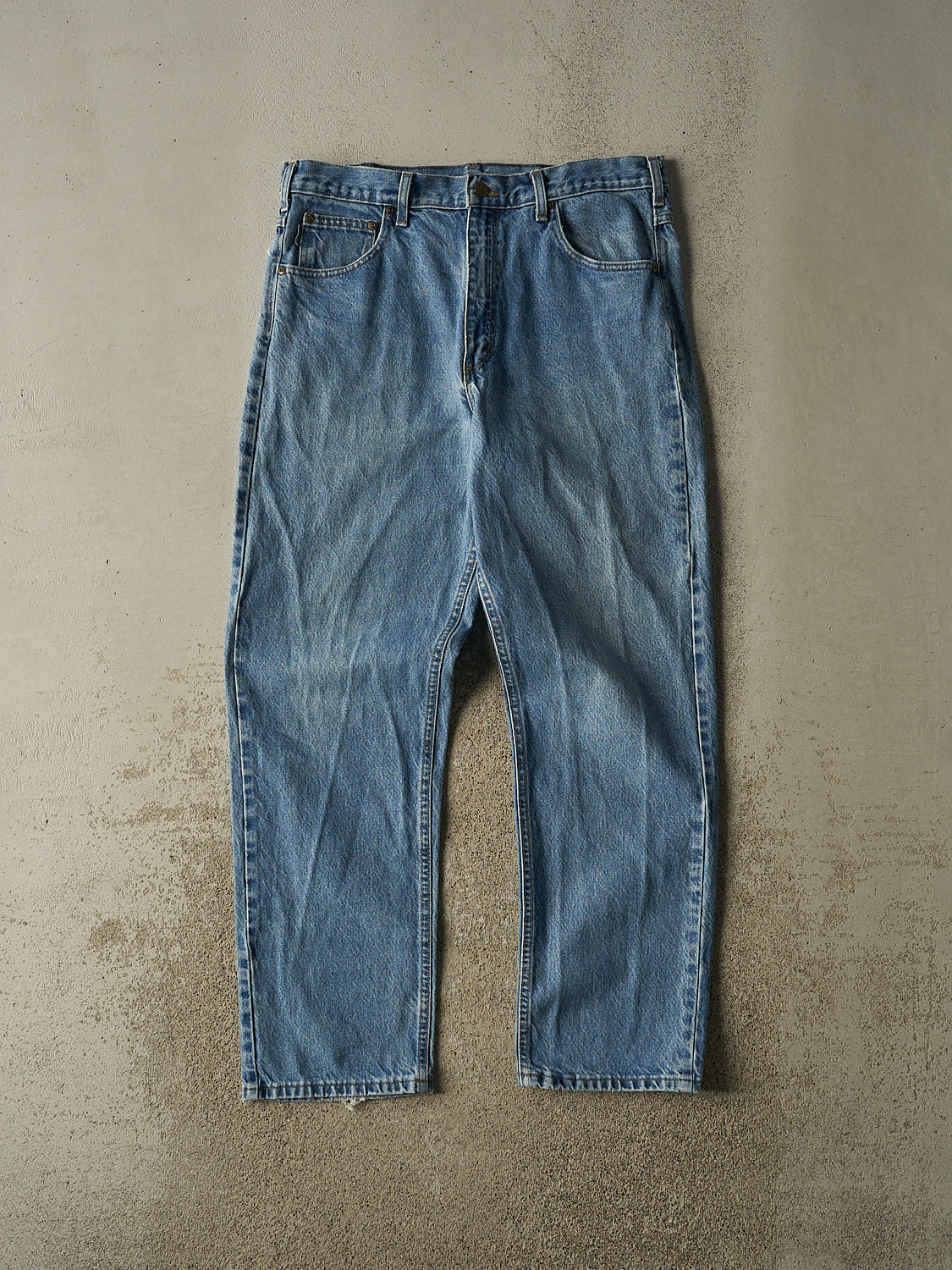 Vintage 90s Mid Wash Carhartt Jeans (35x31.5)