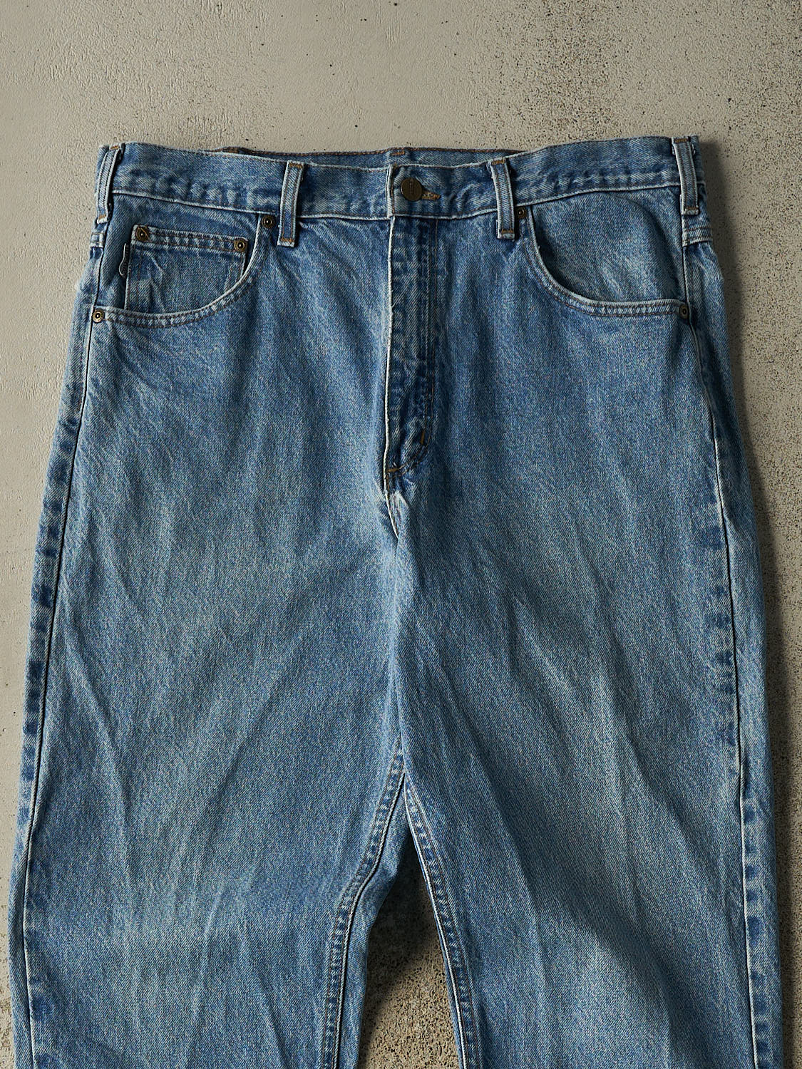 Vintage 90s Mid Wash Carhartt Jeans (35x31.5)