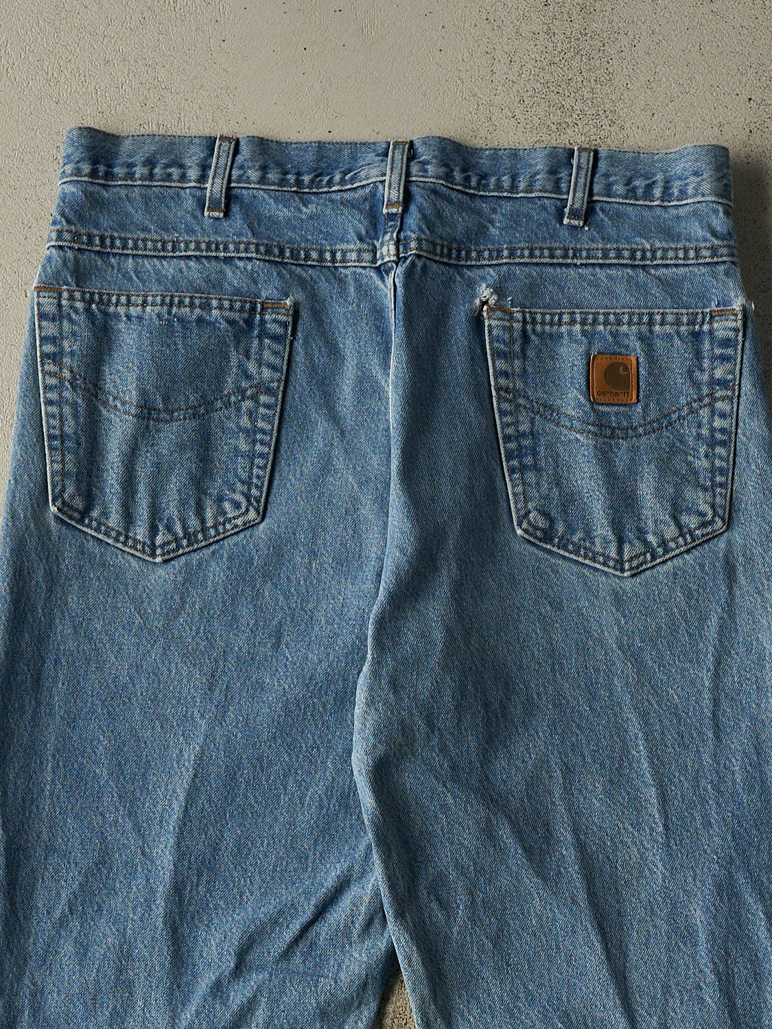 Vintage 90s Mid Wash Carhartt Jeans (35x31.5)