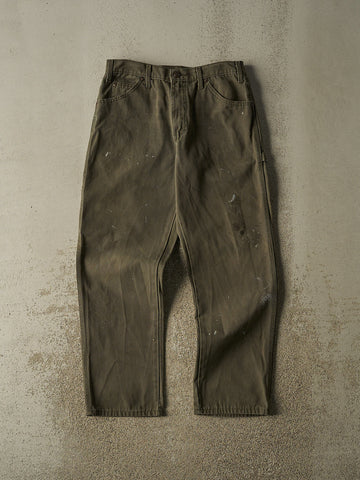 Vintage 90s Green Dickies Carpenter Pants (32x30.5)