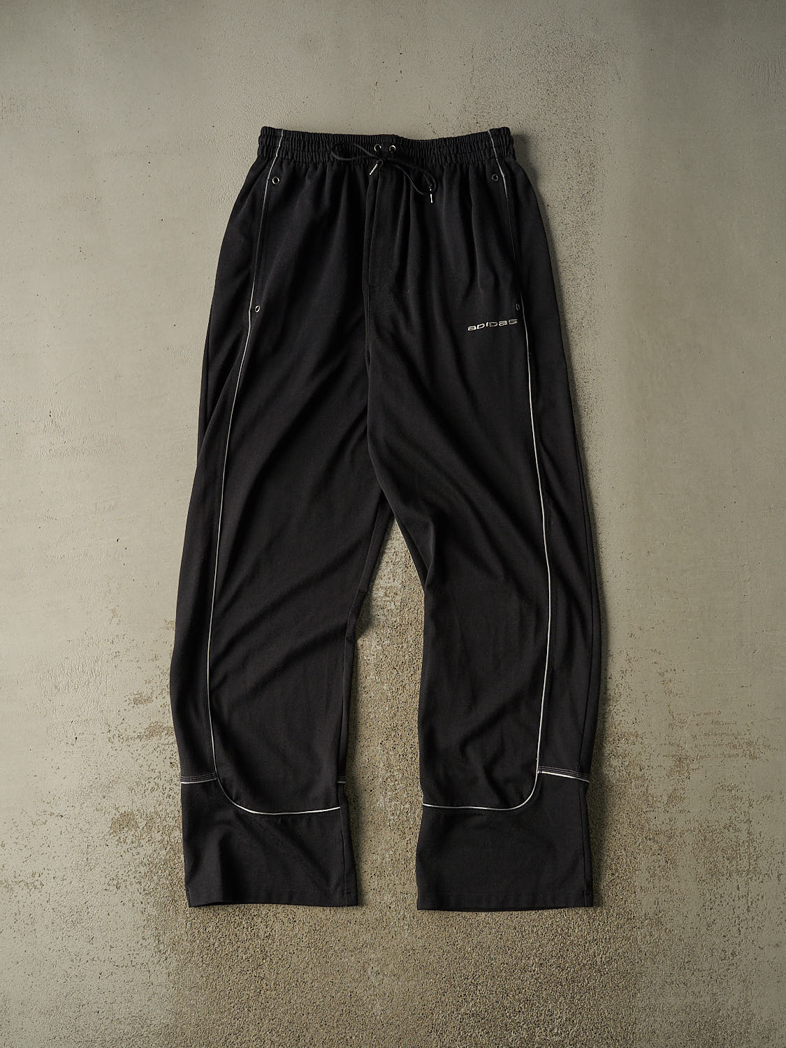 Vintage Y2K Black Adidas Track Pants (32x34)