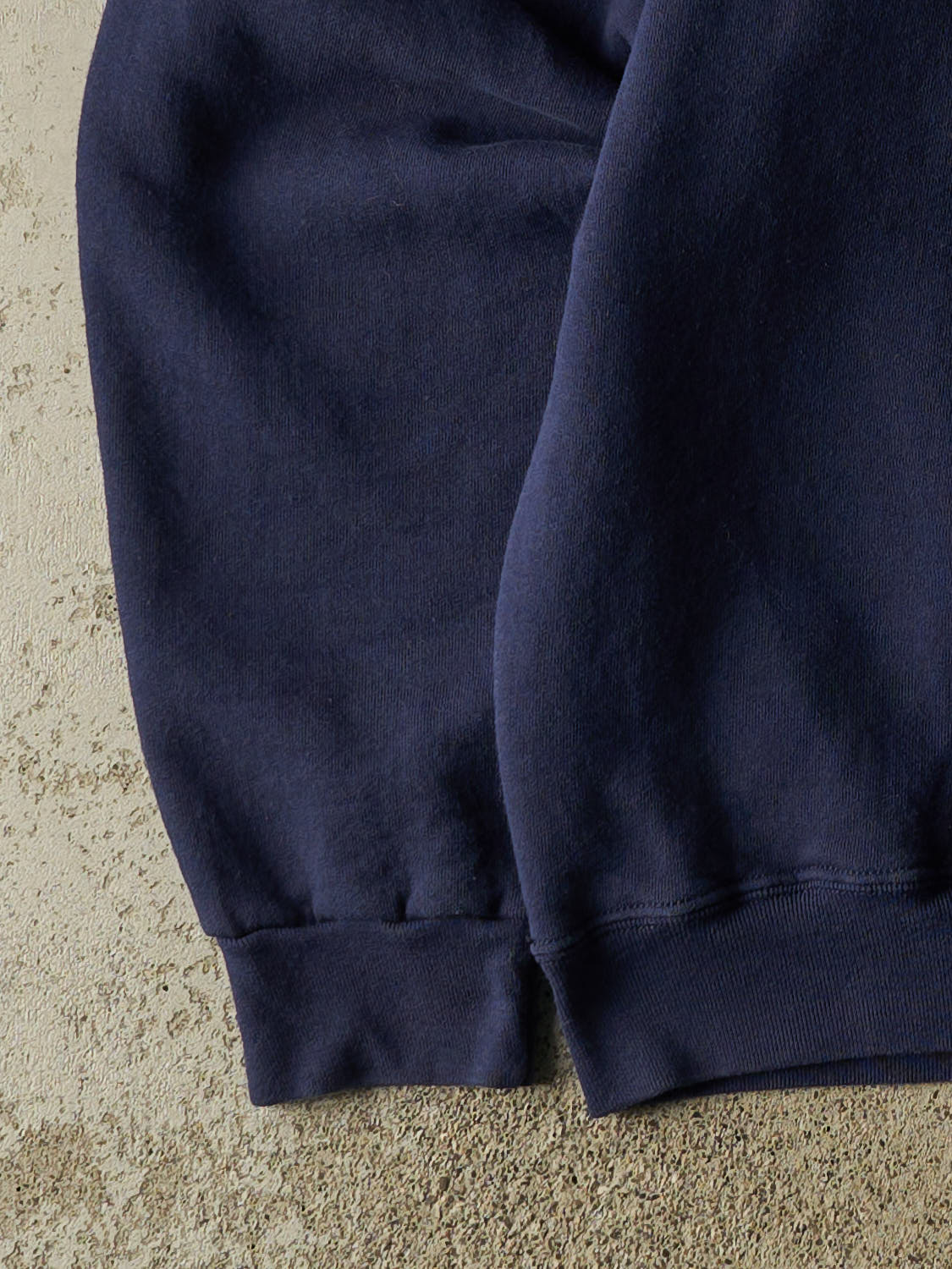 Vintage 90s Navy Blue Chicago Bears Quarter Button Sweater (XL/XXL)