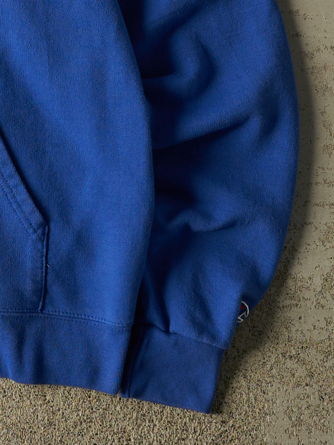 Vintage 90s Blue Duke University Blue Devils Hoodie (S/M)