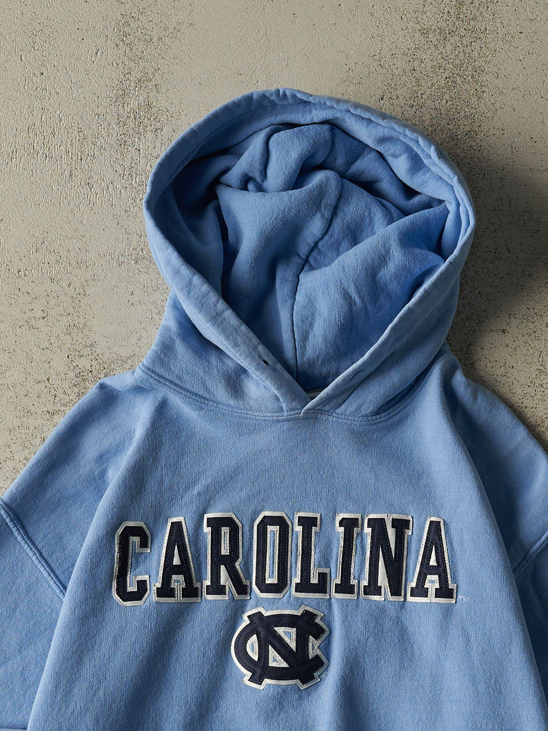 Vintage Y2K Blue University of North Carolina Hoodie (S/M)