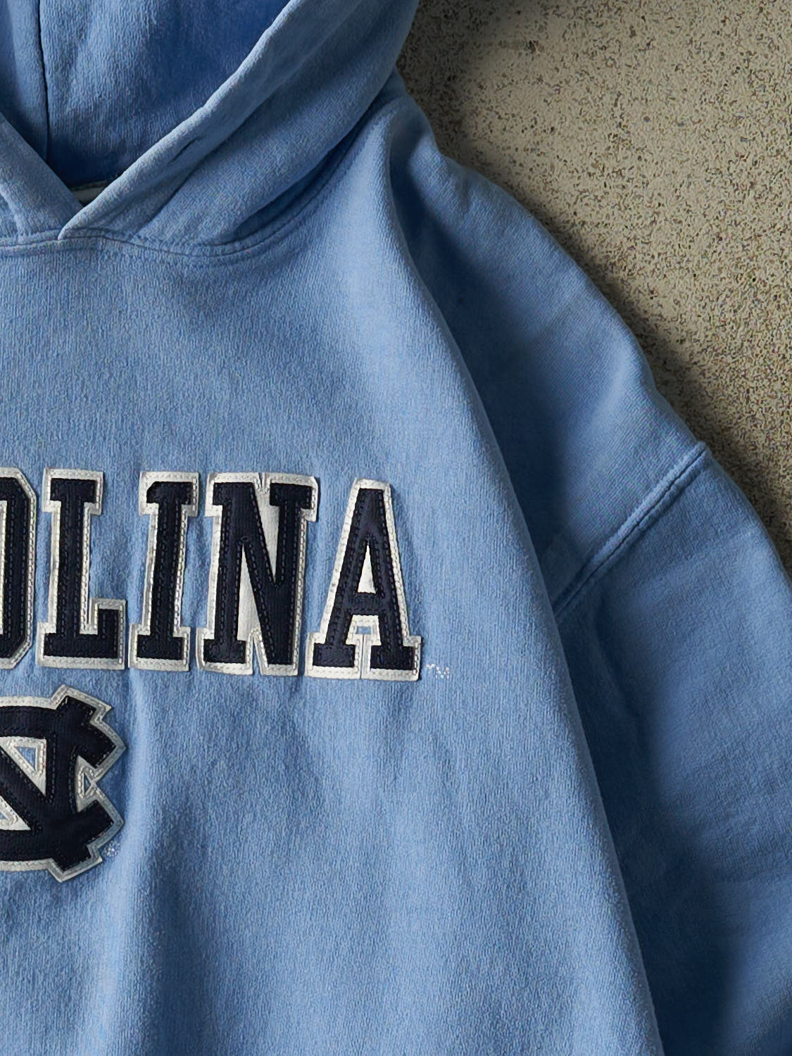 Vintage Y2K Blue University of North Carolina Hoodie (S/M)