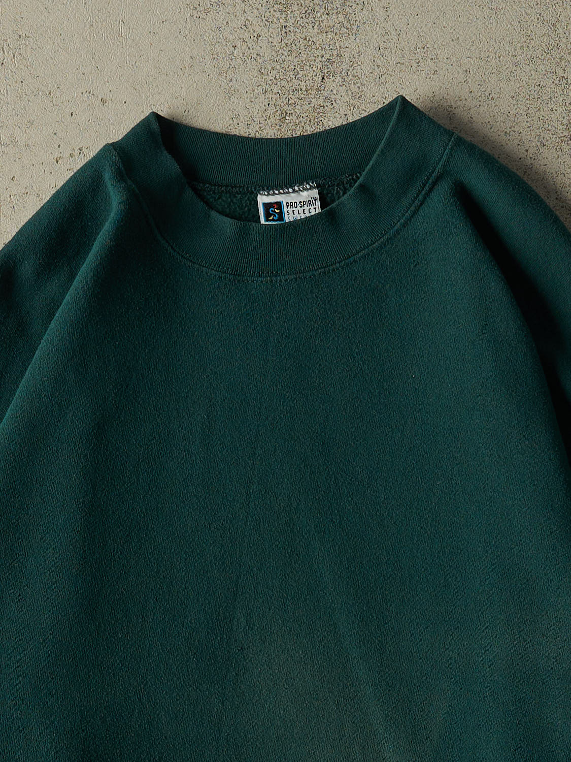 Vintage 90s Green Blank Crewneck (XXL)