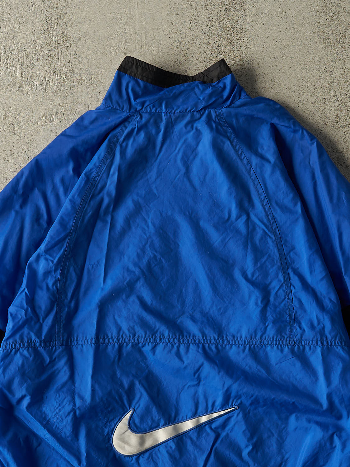 Vintage 90s Blue Nike Zip Up Windbreaker Jacket (L/XL)