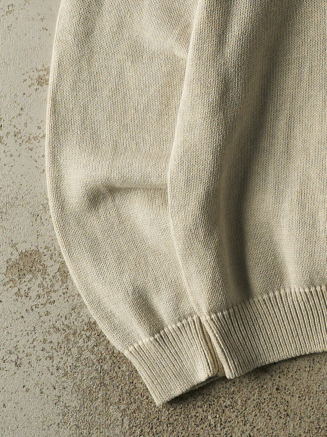Vintage Y2K Beige Chaps Embroidered Knit (XL)