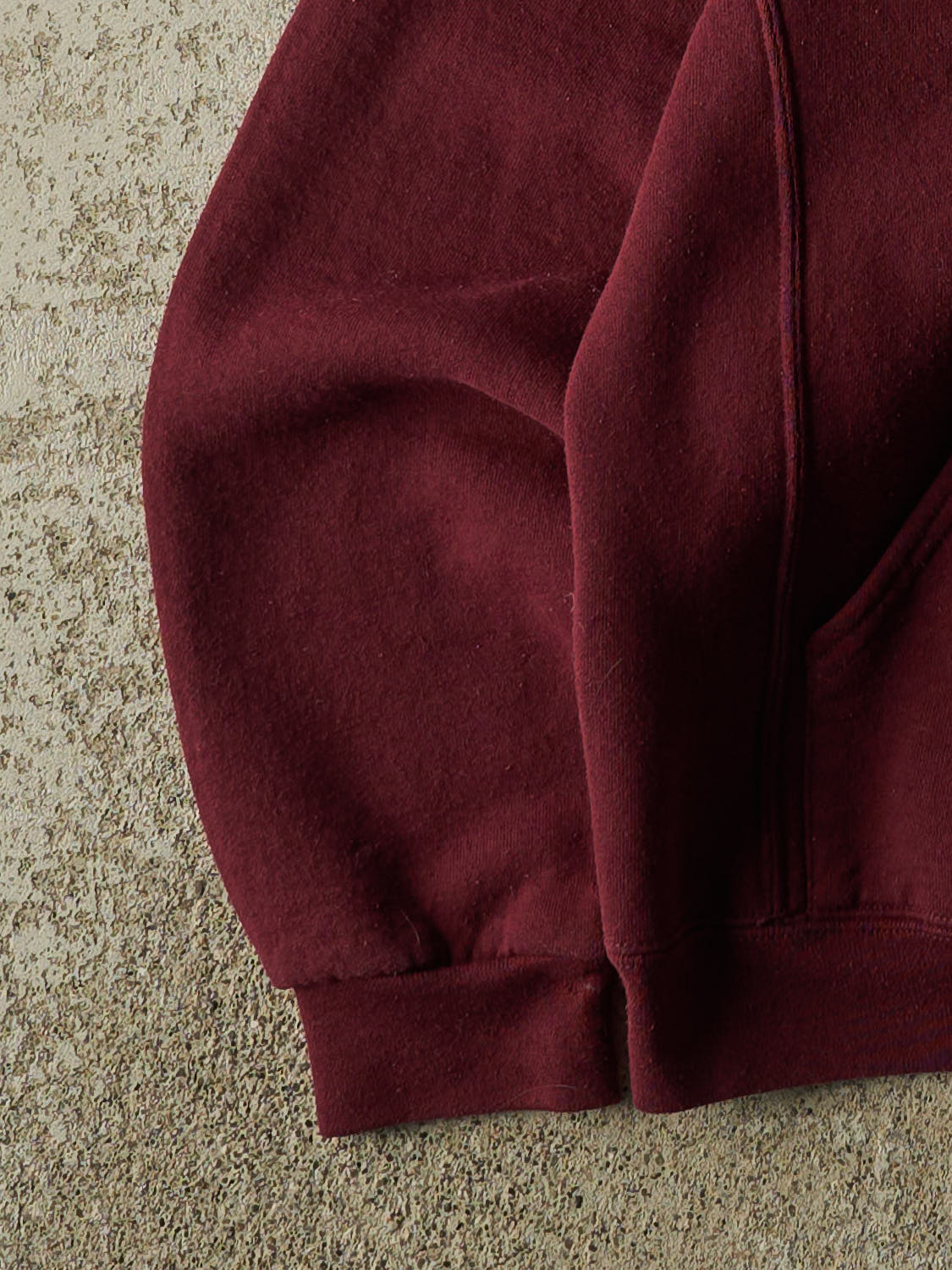 Vintage Y2K Burgundy Russell Athletic University of Louisiana at Monroe Hoodie (S/M)