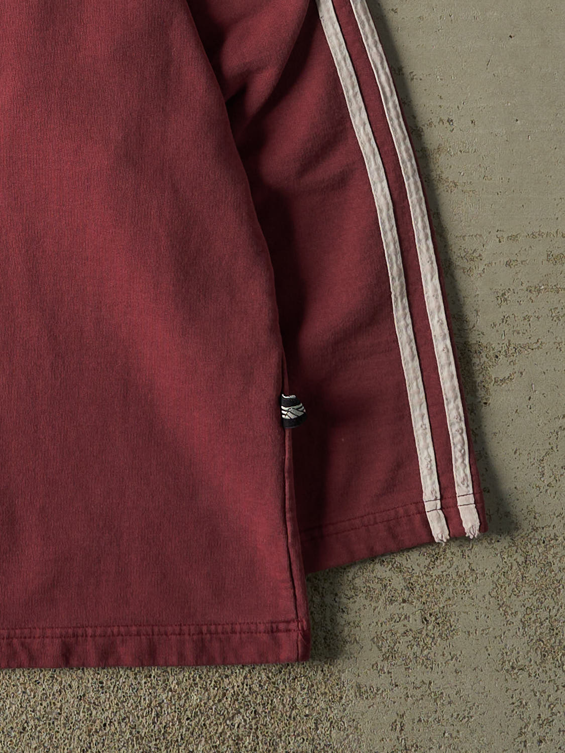 Vintage 90s Burgundy Adidas Lightweight Crewneck (L/XL)
