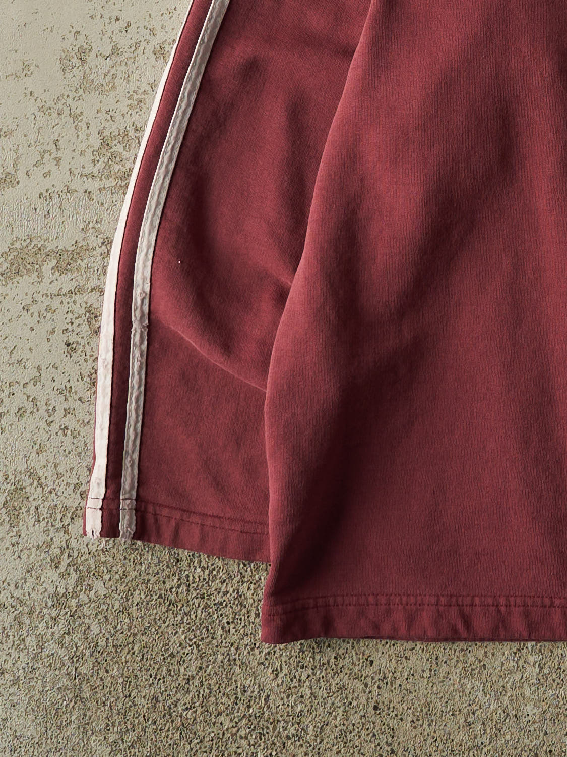 Vintage 90s Burgundy Adidas Lightweight Crewneck (L/XL)