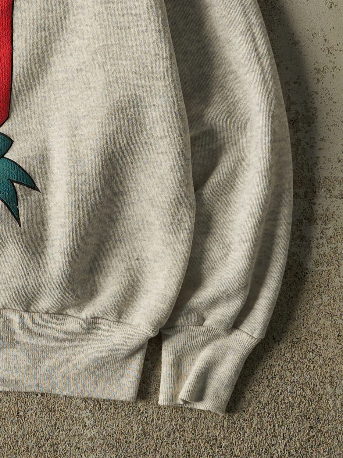 Vintage 80s Heather Grey Stadia Sport Club Crewneck (XS/S)