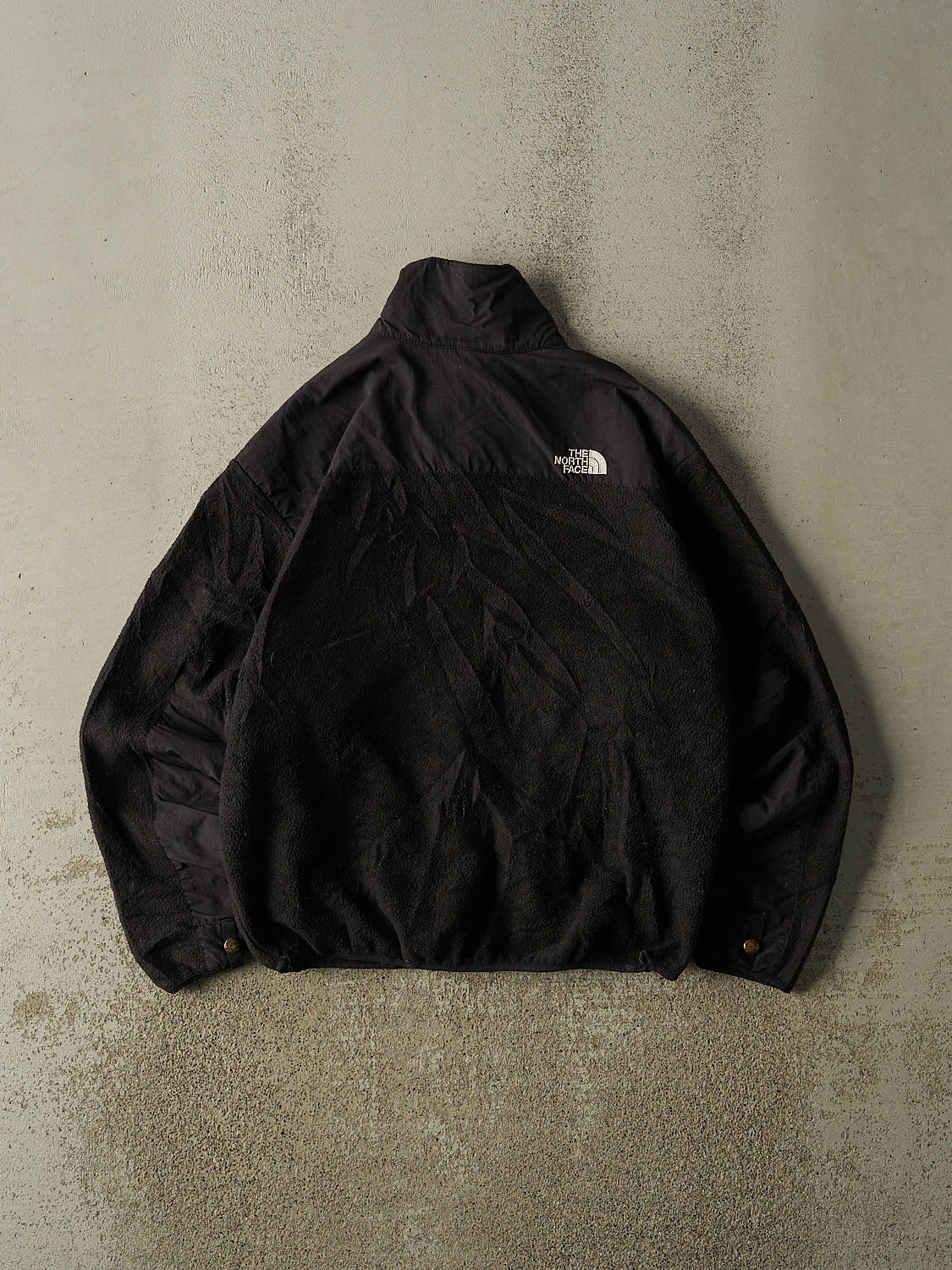 Vintage 90s Black The North Face Denali Fleece (M)