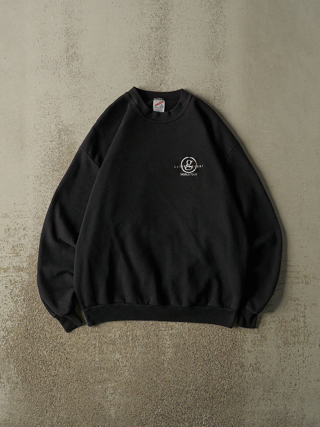 Vintage 90s Black Garth Brooks World Tour Crewneck (M/L)