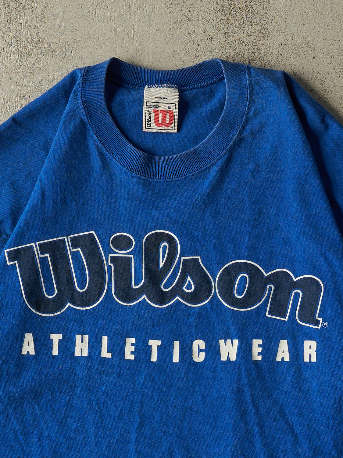 Vintage 90s Blue Wilson Tee (XL)