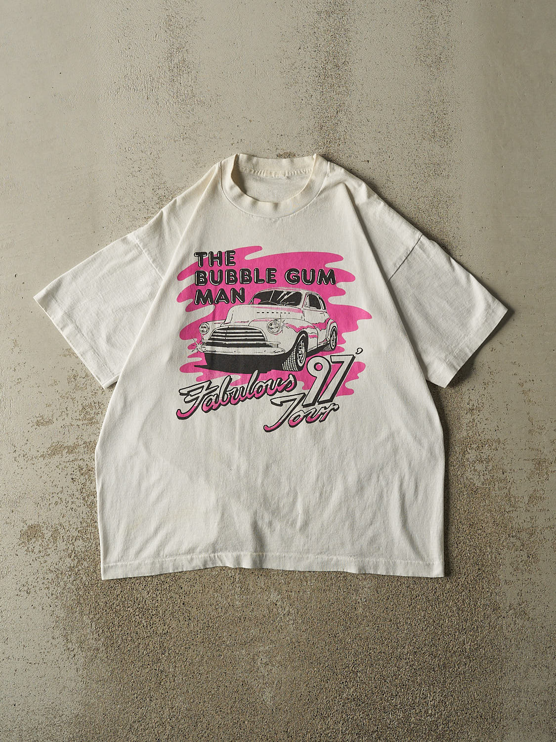 Vintage 97' White The Bubblegum Man Single Stitch Tee (M/L)