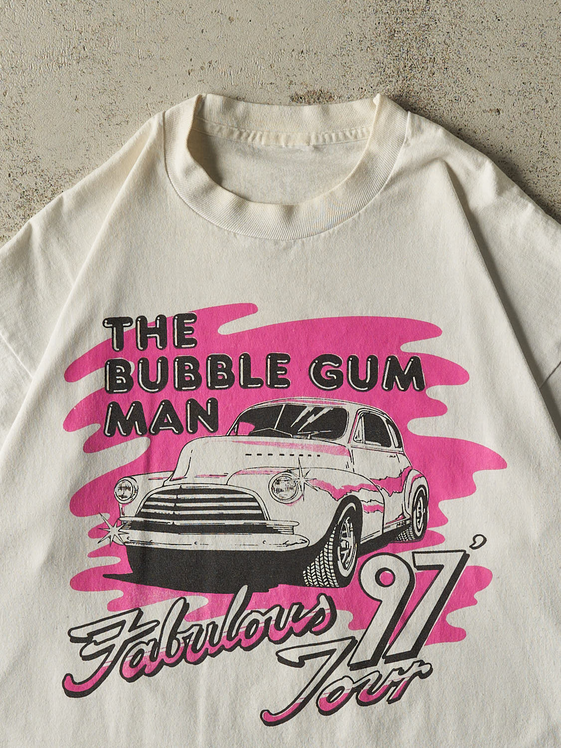 Vintage 97' White The Bubblegum Man Single Stitch Tee (M/L)