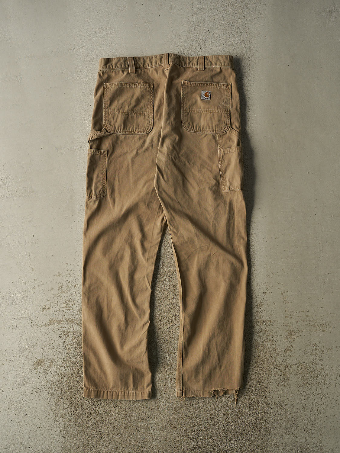 Vintage Y2K Beige Carhartt Carpenter Pants (37x33)