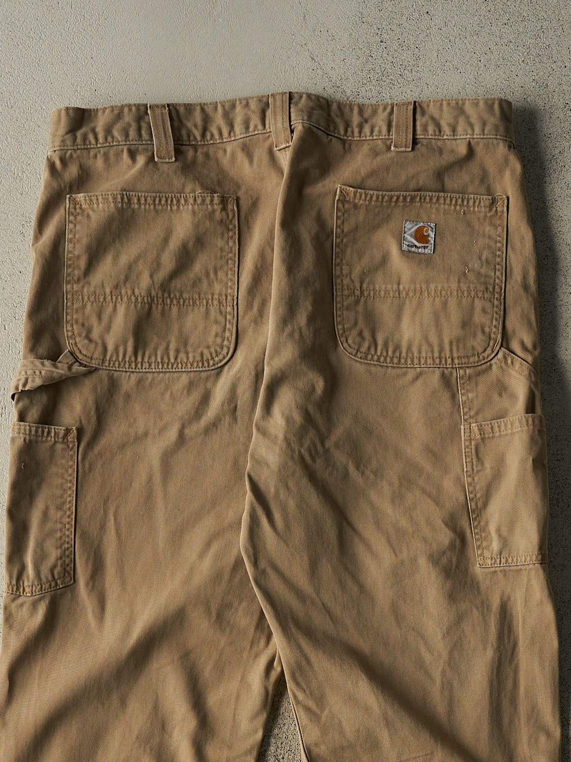 Vintage Y2K Beige Carhartt Carpenter Pants (37x33)