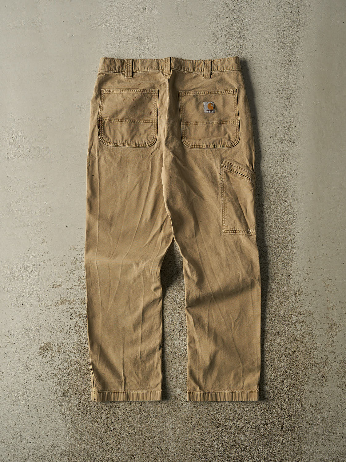 Vintage Y2K Beige Carhartt Work Pants (34x30.5)