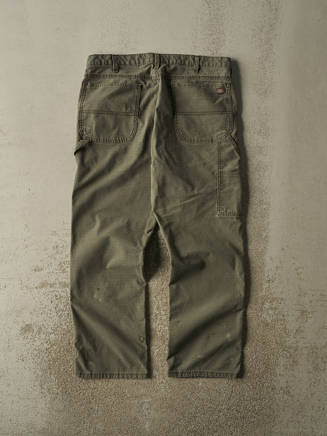 Vintage Y2K Green Dickies Ripstop Carpenter Pants (35x28.5)