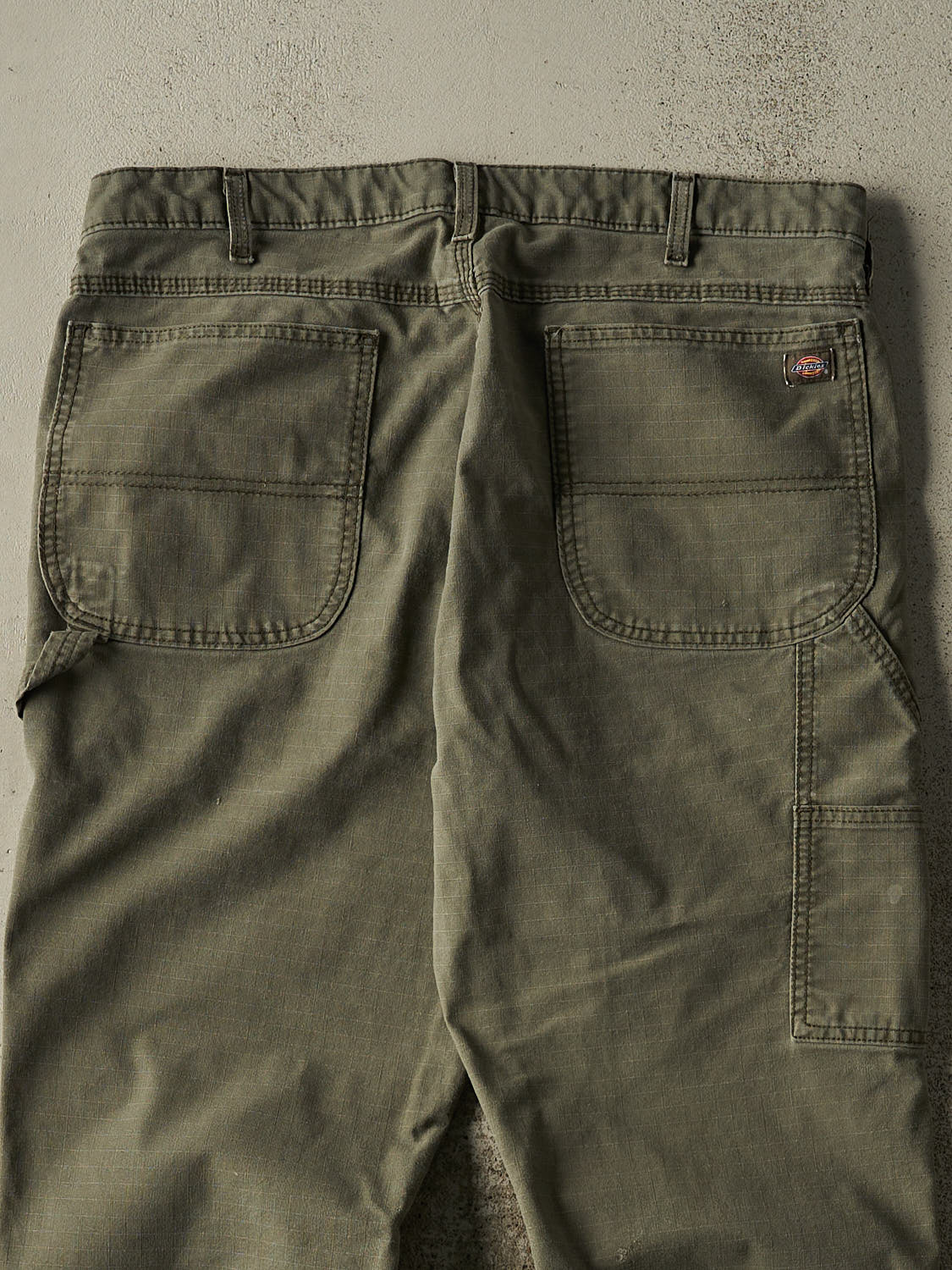 Vintage Y2K Green Dickies Ripstop Carpenter Pants (35x28.5)