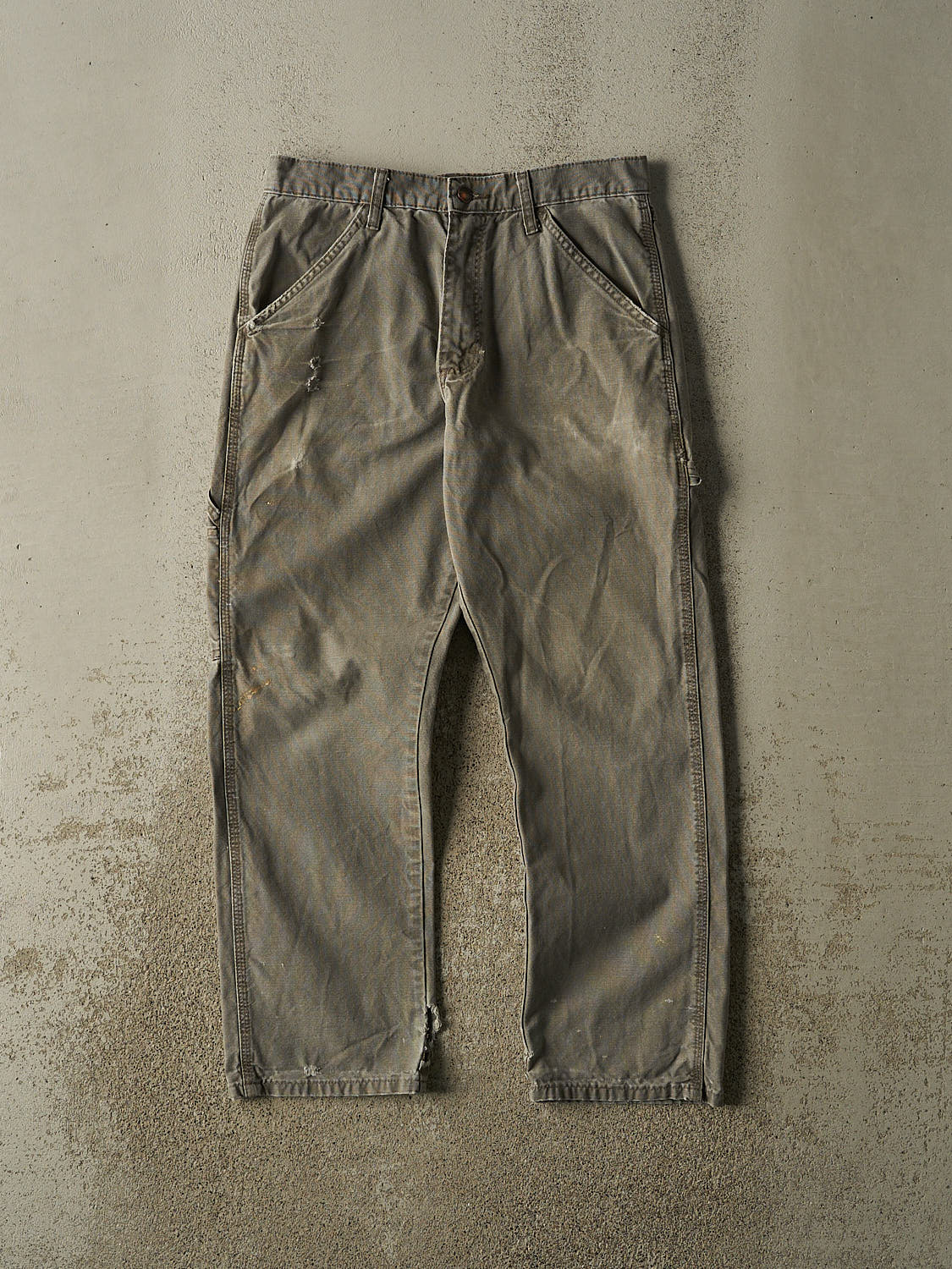 Vintage 90s Green Rustler Carpenter Pants (31x28.5)