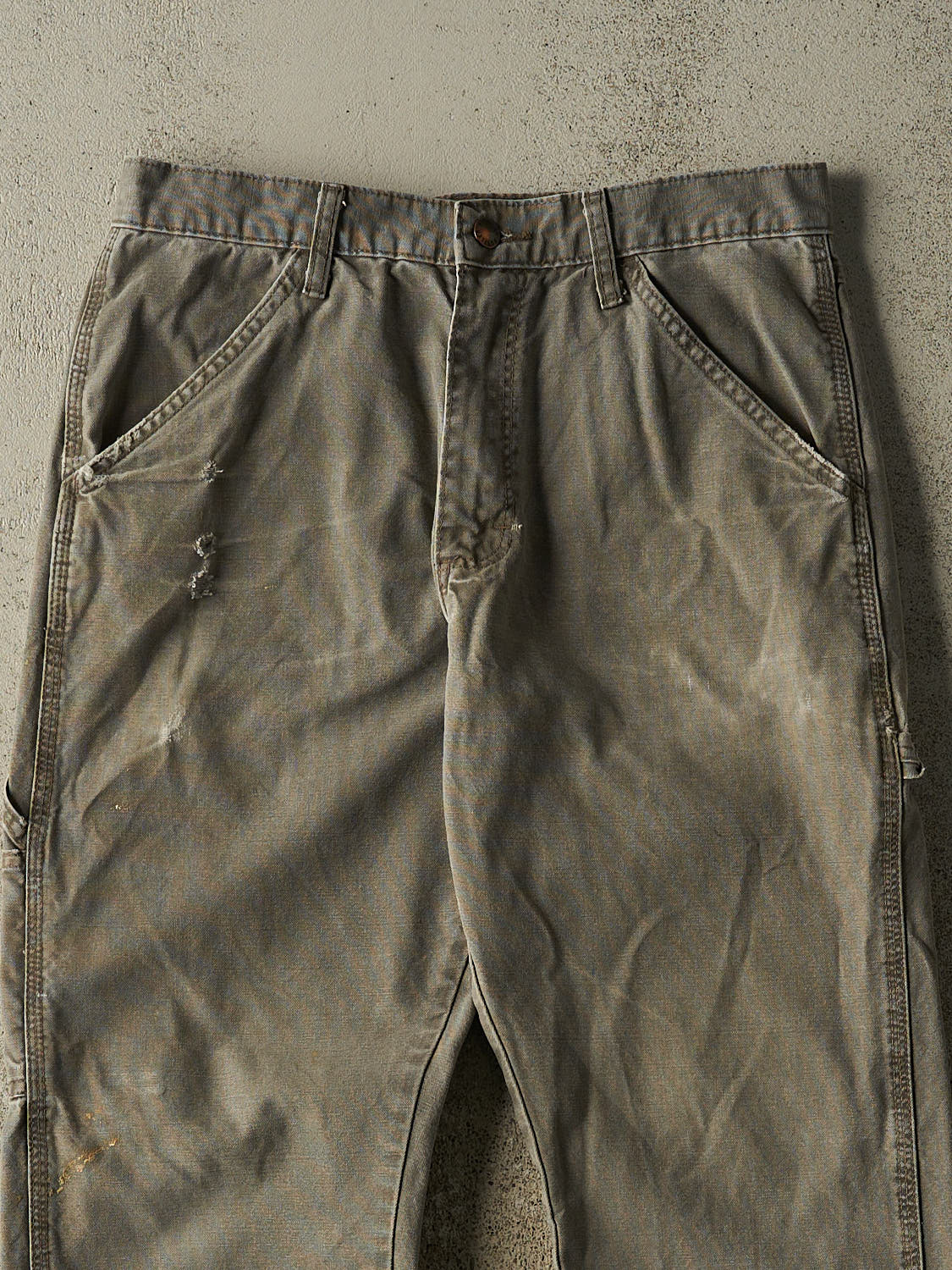 Vintage 90s Green Rustler Carpenter Pants (31x28.5)