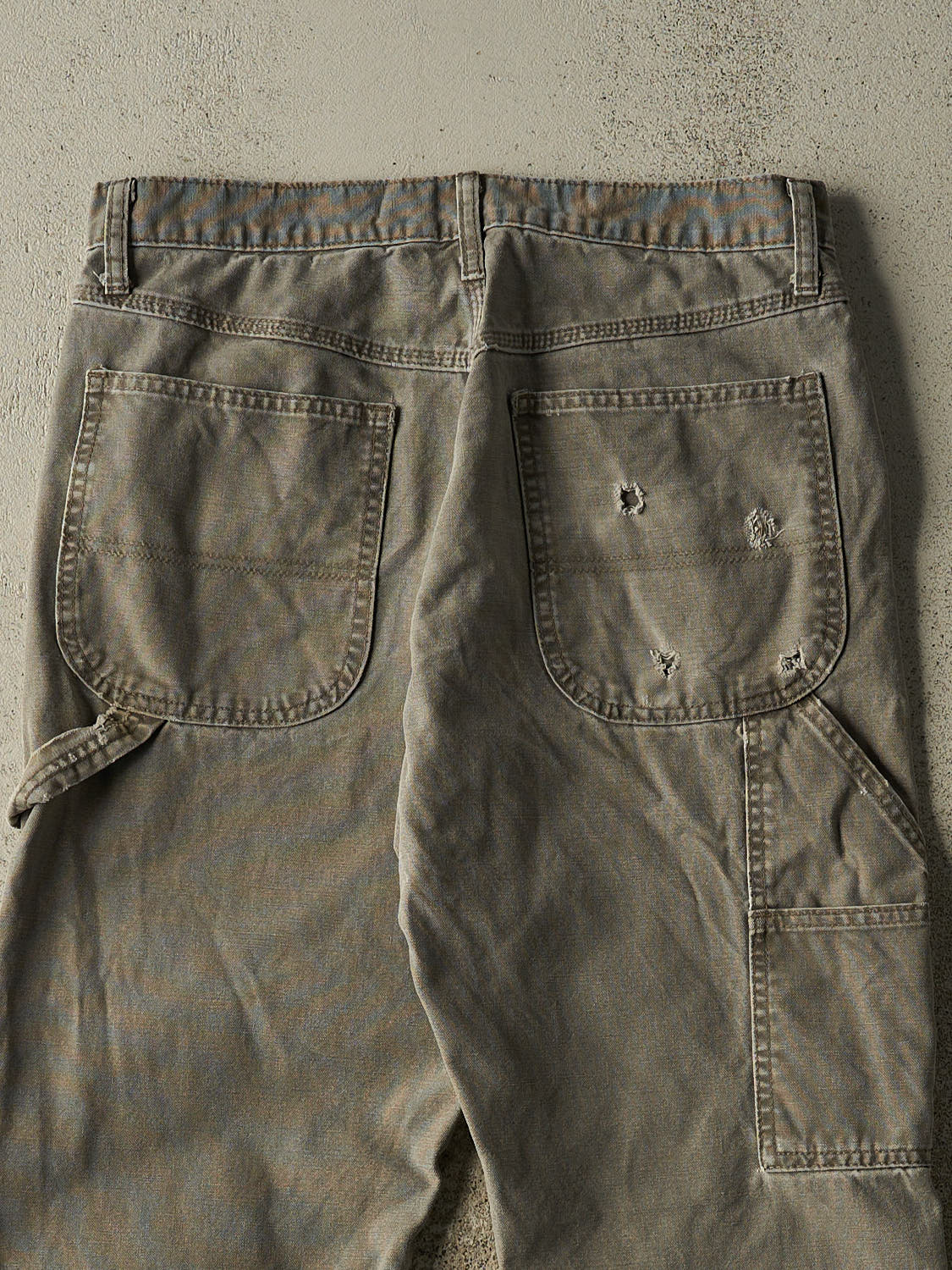 Vintage 90s Green Rustler Carpenter Pants (31x28.5)