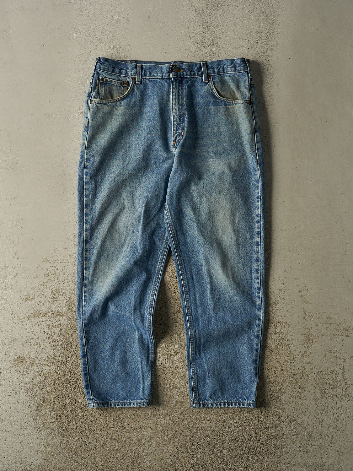 Vintage 90s Light Wash Carhartt Jeans (36x29)