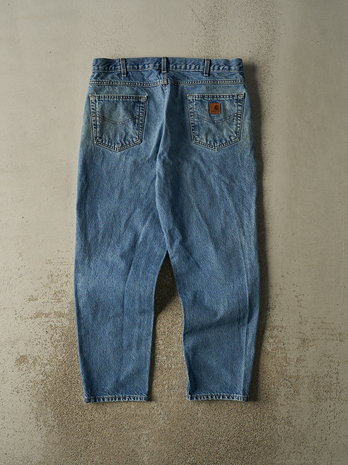 Vintage 90s Light Wash Carhartt Jeans (36x29)