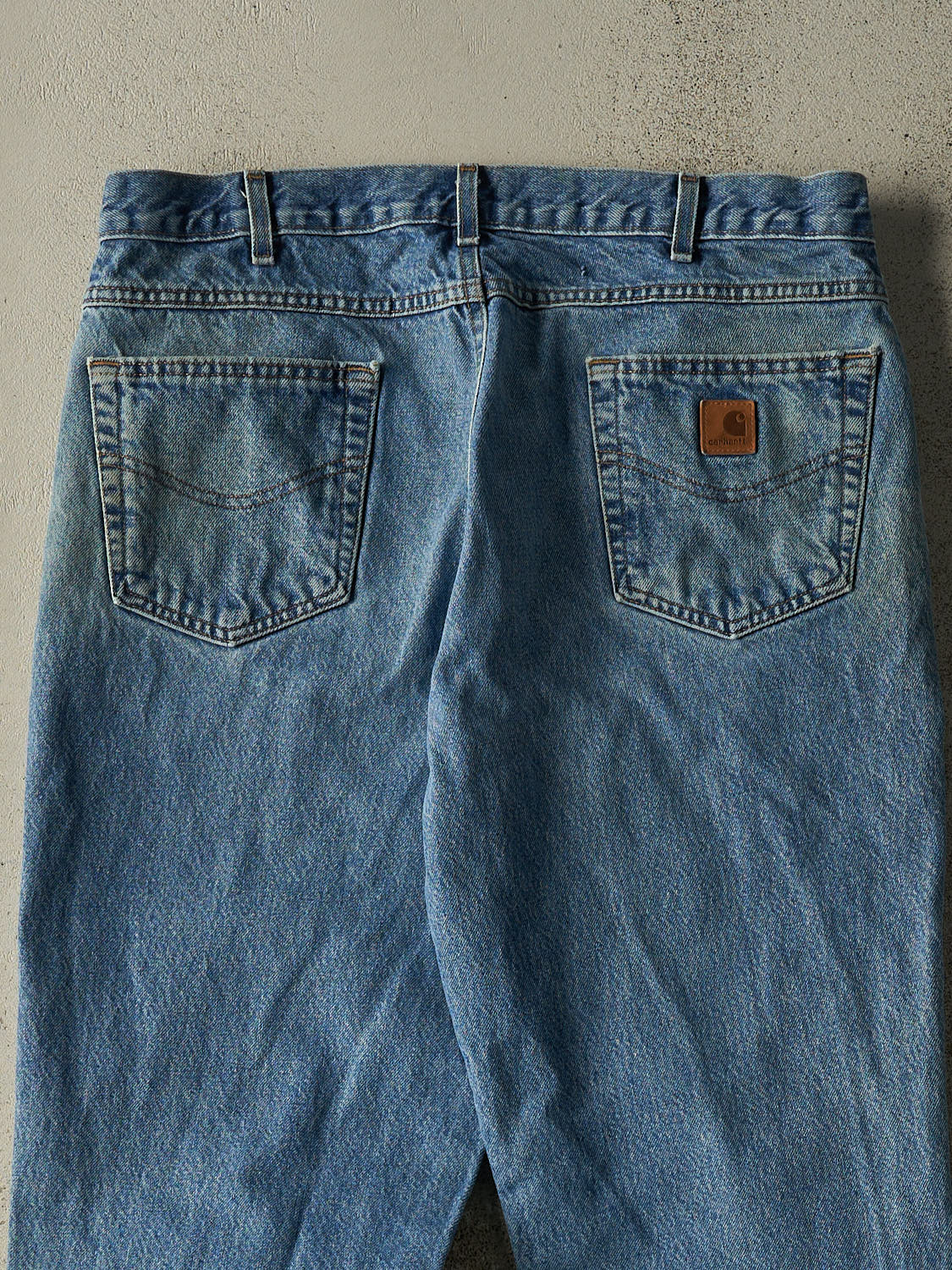 Vintage 90s Light Wash Carhartt Jeans (36x29)