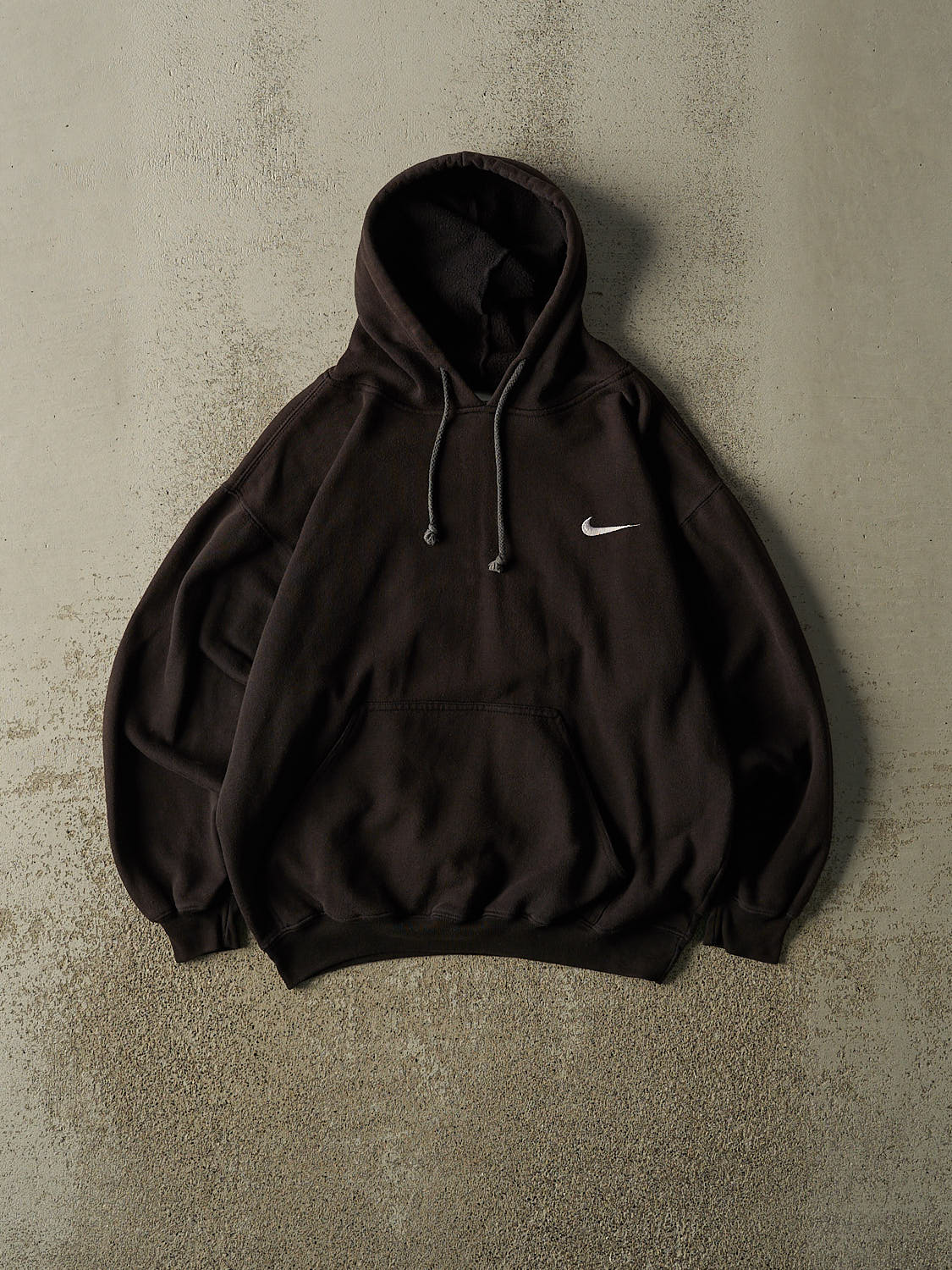 Vintage 90s Black Nike Basketball Hoodie (S/M)