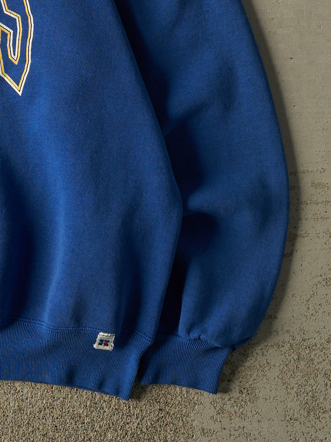 Vintage 90s Blue Russell Athletic Galva Wildcats Crewneck (XL/XXL)