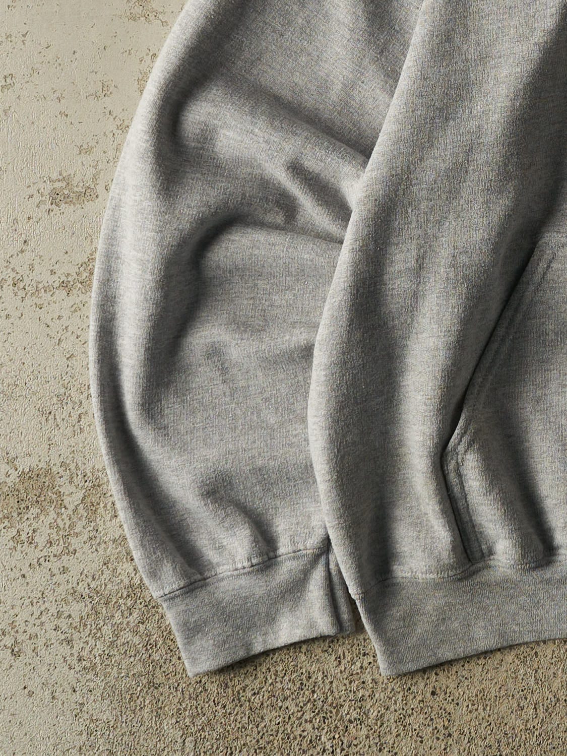 Vintage Y2K Grey New England Patriots Hoodie (L/XL)