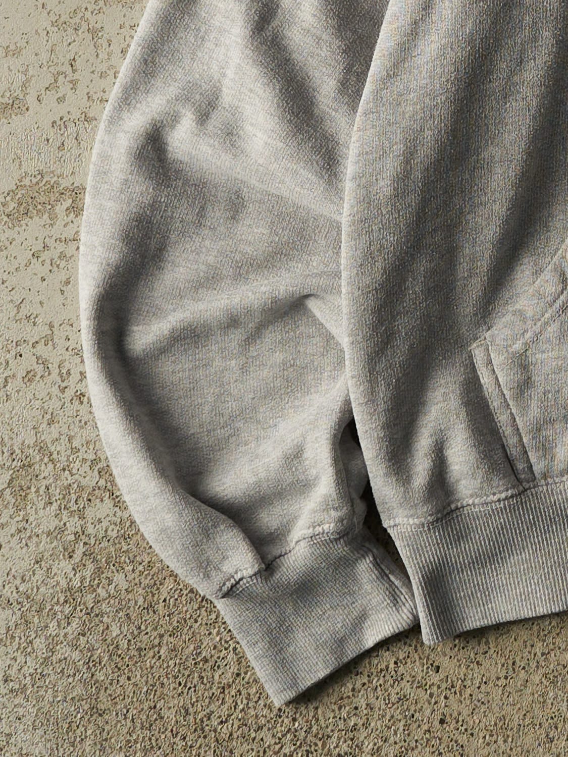 Vintage Y2K Grey Dallas Cowboys Embroidered Hoodie (M)
