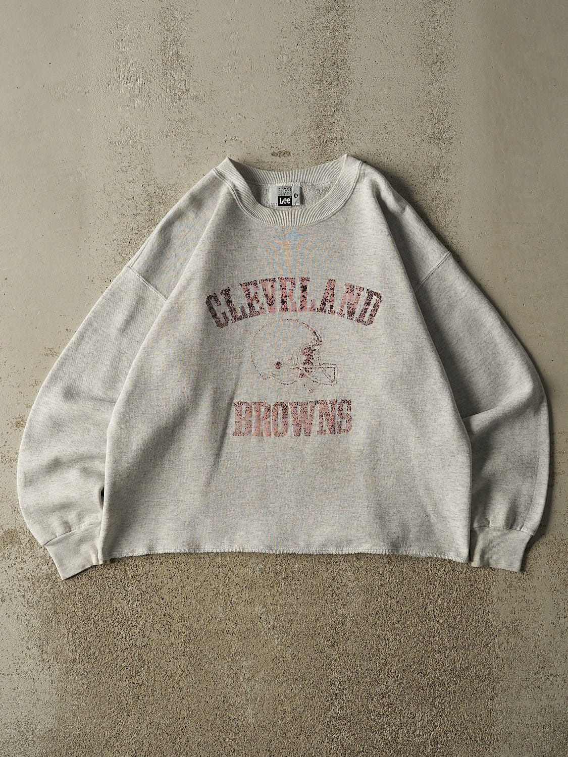 Vintage 90s Grey Cleveland Browns Crewneck (M/L)