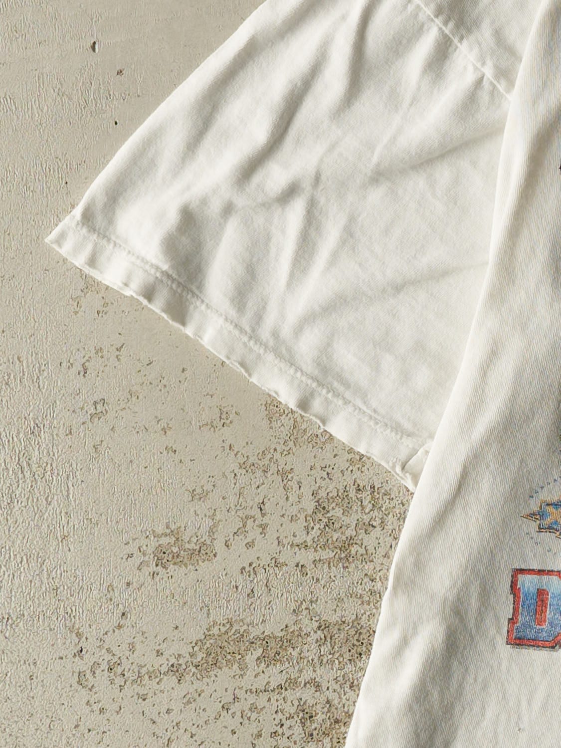 Vintage 97' White Denver Broncos AFC Champions Tee (L/XL)