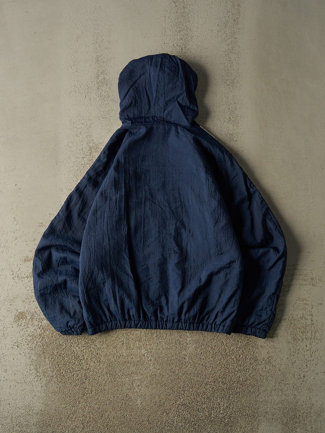 Vintage 90s Navy Blue Reebok Windbreaker Jacket (M/L)