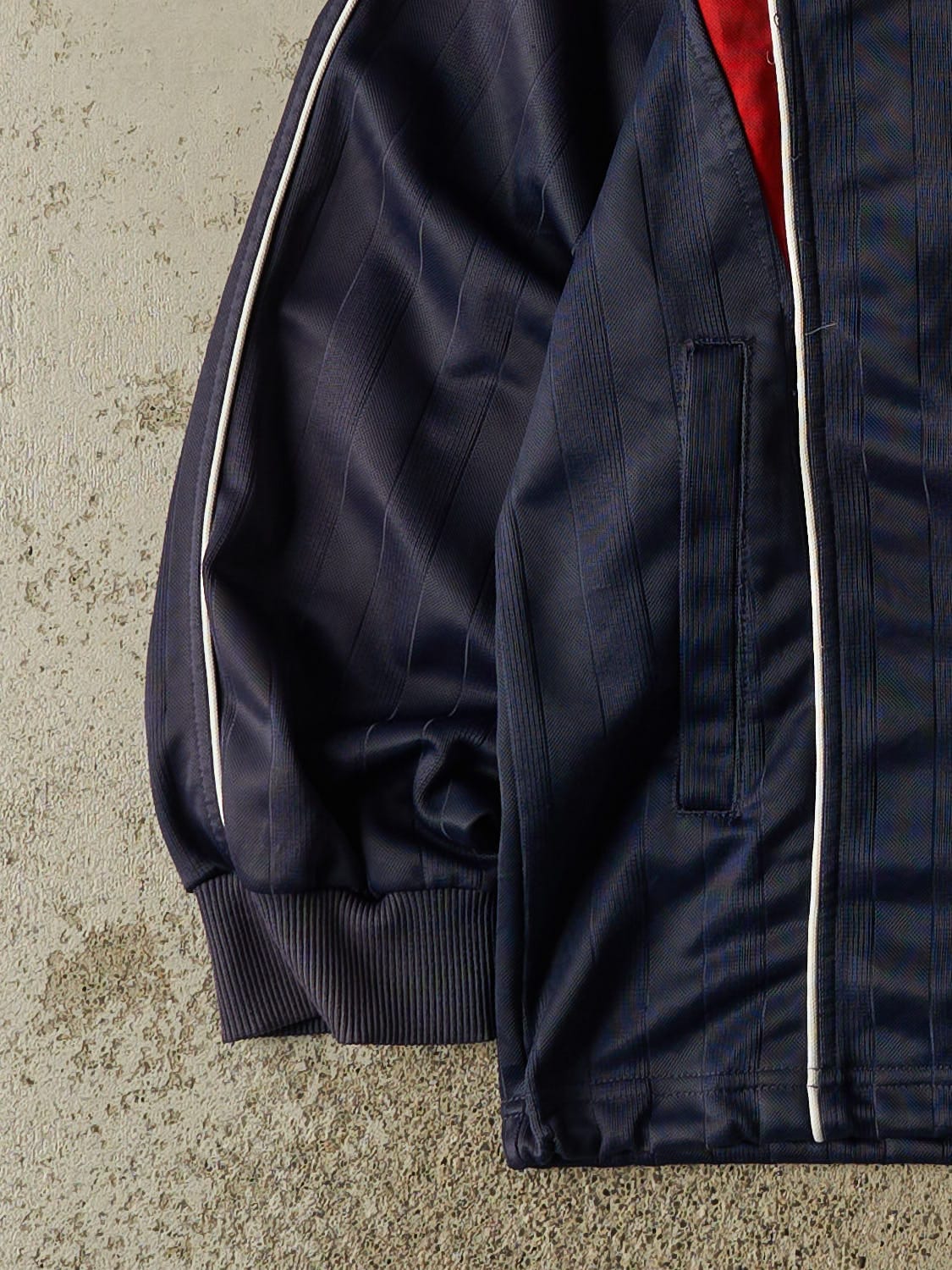 Vintage 90s Navy Blue Nike Track Jacket (L)