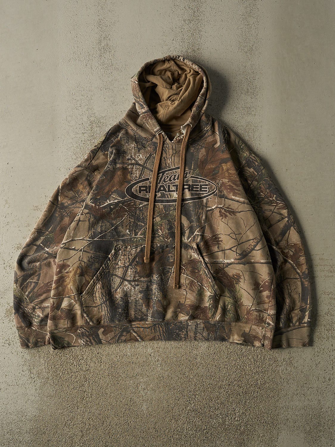 Vintage Y2K Camo Team Realtree Hoodie (XL/XXL)