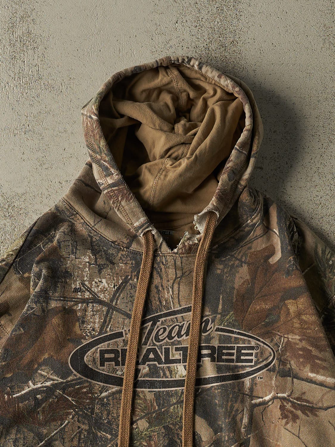 Vintage Y2K Camo Team Realtree Hoodie (XL/XXL)
