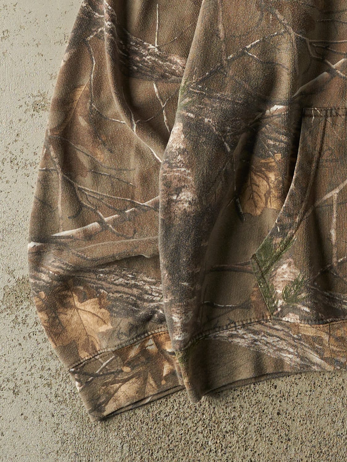 Vintage Y2K Camo Realtree Logo Hoodie (XL)