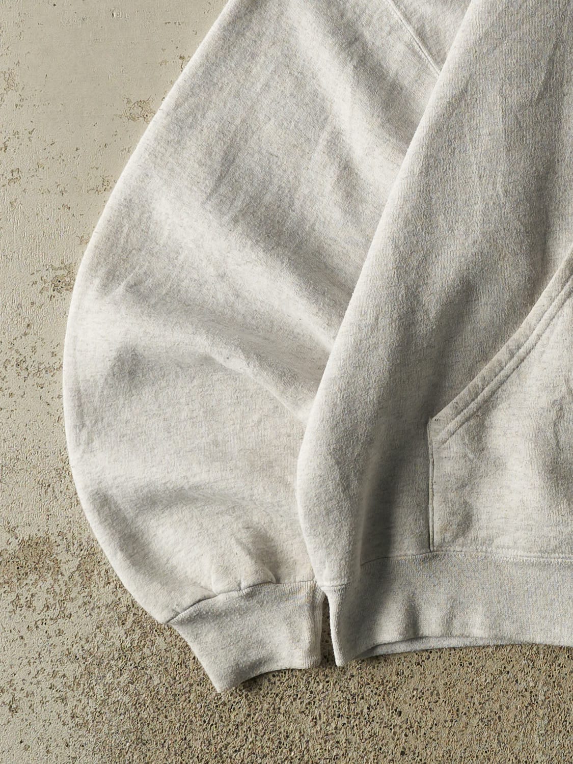 Vintage 90s Heather Grey Champion Zip Up Hoodie (M/L)