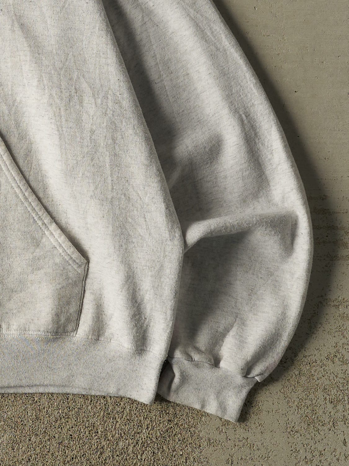 Vintage 90s Heather Grey Champion Zip Up Hoodie (M/L)
