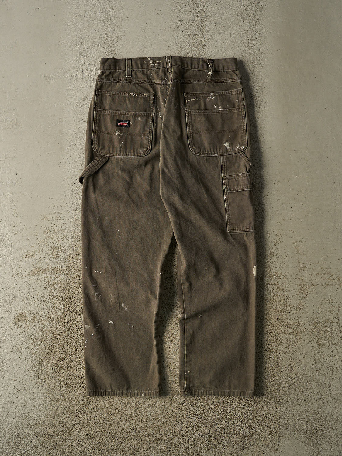 Vintage Y2K Green Dickies Double Knee Carpenter Pants (32x29.5)