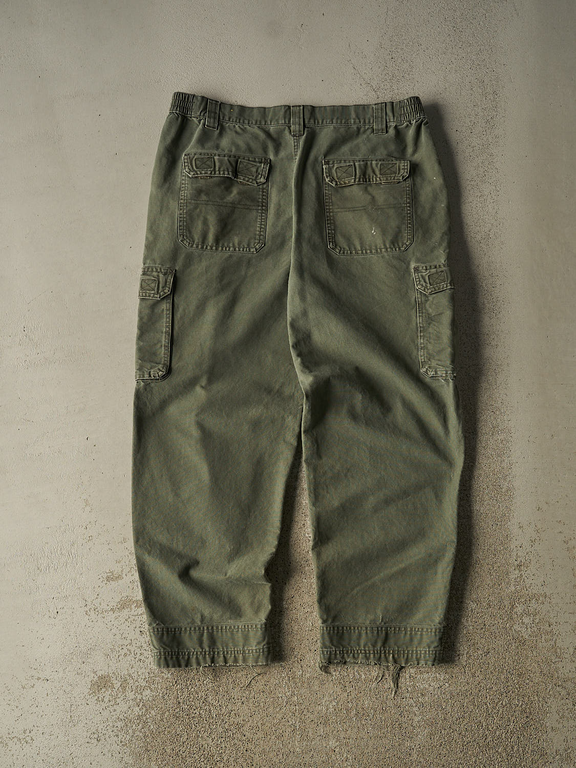 Vintage Y2K Green Cabela's Double Knee Cargo Pants (35x28)
