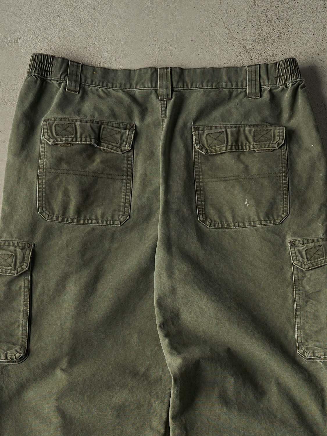 Vintage Y2K Green Cabela's Double Knee Cargo Pants (35x28)