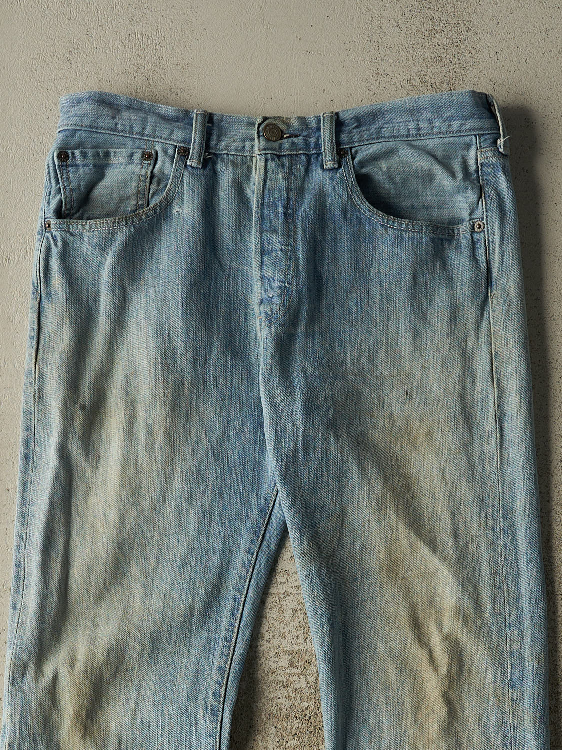Vintage 90s Light Wash Levi's 501 Jeans (31x30.5)