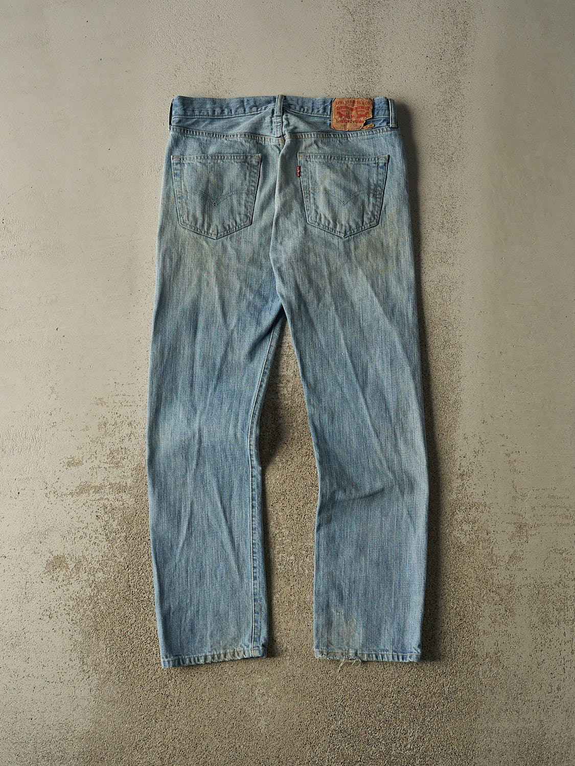 Vintage 90s Light Wash Levi's 501 Jeans (31x30.5)